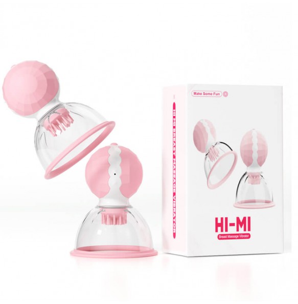 MizzZee - Shuyue Breast Rotation Suction Cup (Chargeable - Pink)